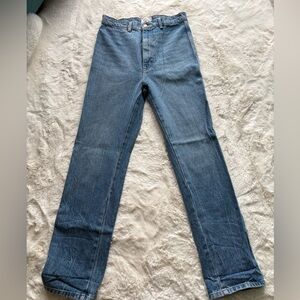 Doen Straight-Leg Women's Denim Jeans in Blue